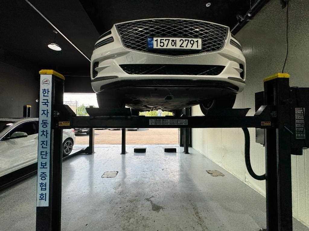 Genesis GV80 2021 Blanco - Importación desde Corea - HF Imports Iquique - Foto 1