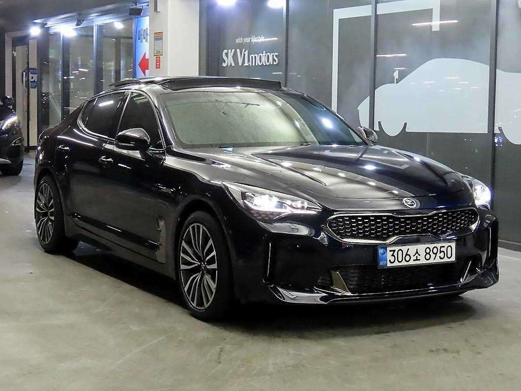 KIA Stinger 2017 Azul - Importación desde Corea - HF Imports Iquique - Foto 1
