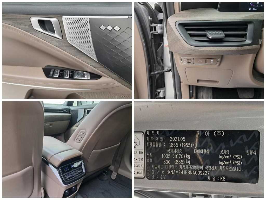 KIA K8 2021 Gris - Importación desde Corea - HF Imports Iquique - Foto 19