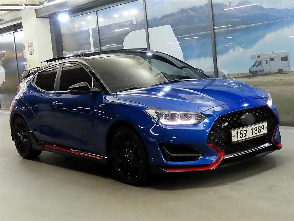 HYUNDAI Veloster 2019 Azul - Importación desde Corea - HF Imports Iquique - Foto 1