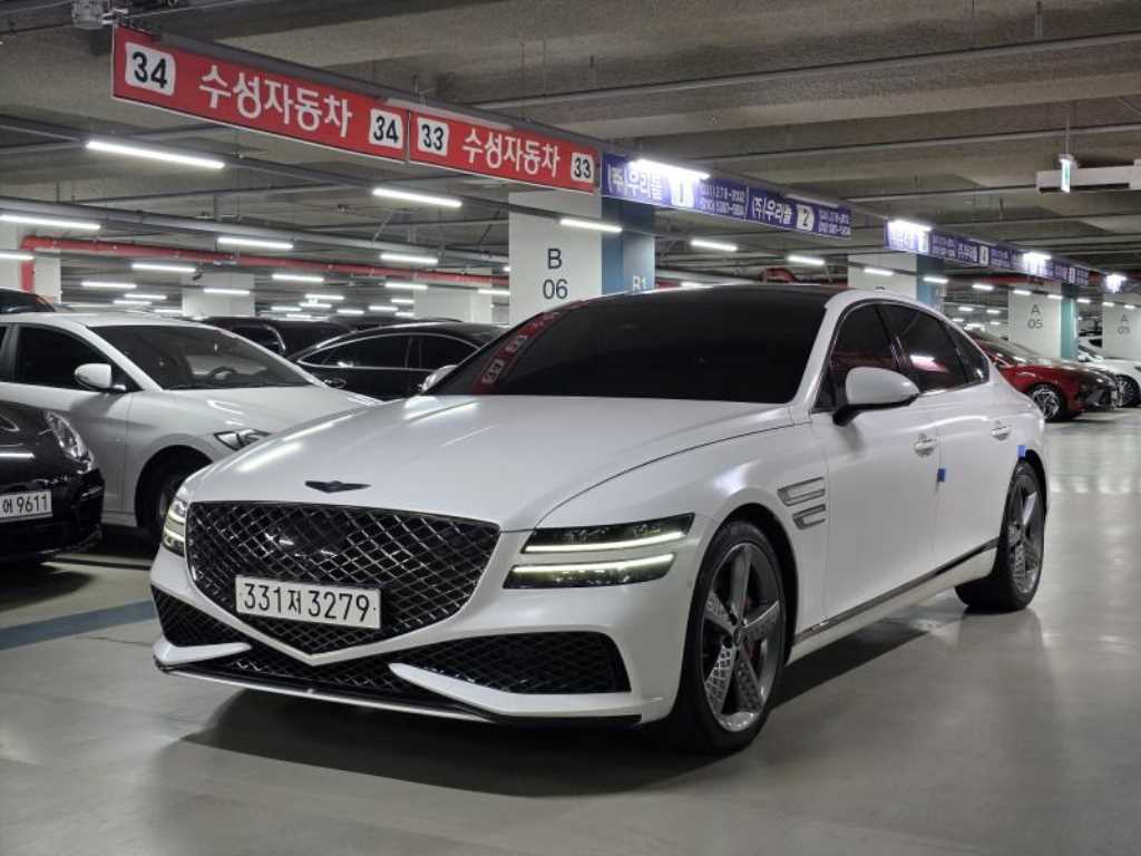 Genesis G80 2022 Blanco - Importación desde Corea - HF Imports Iquique - Foto 1