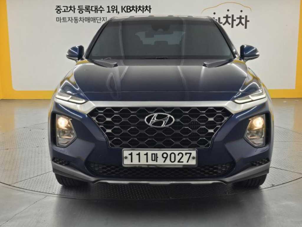 HYUNDAI Santa Fe 2020 Azul - Importación desde Corea - HF Imports Iquique - Foto 1