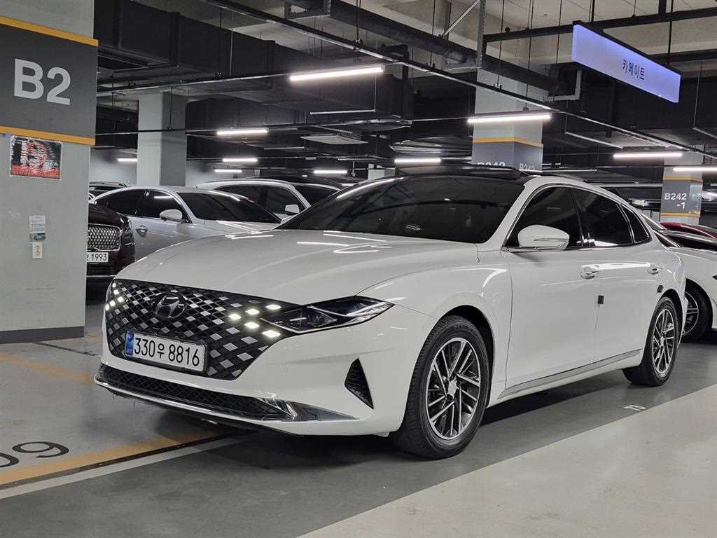 HYUNDAI Grandeur 2021 Blanco - Importación desde Corea - HF Imports Iquique - Foto 1