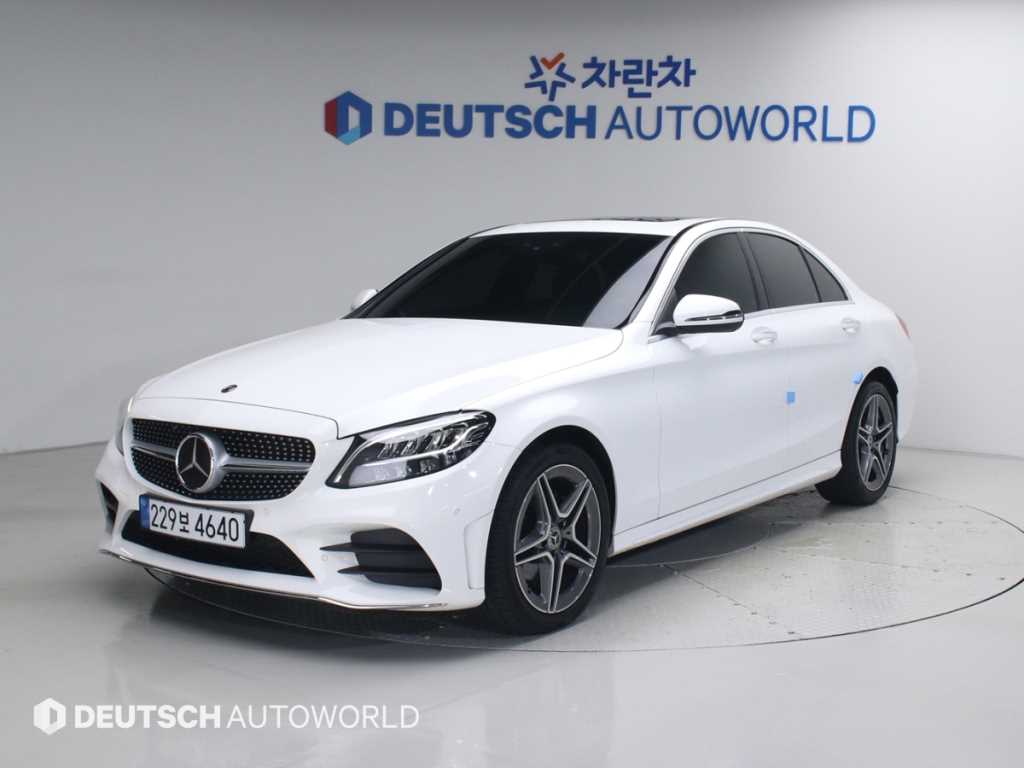 Mercedes Benz C Class 2021 Blanco - Importación desde Corea - HF Imports Iquique - Foto 1