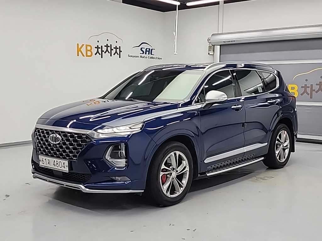 HYUNDAI Santa Fe 2019 Azul - Importación desde Corea - HF Imports Iquique - Foto 1