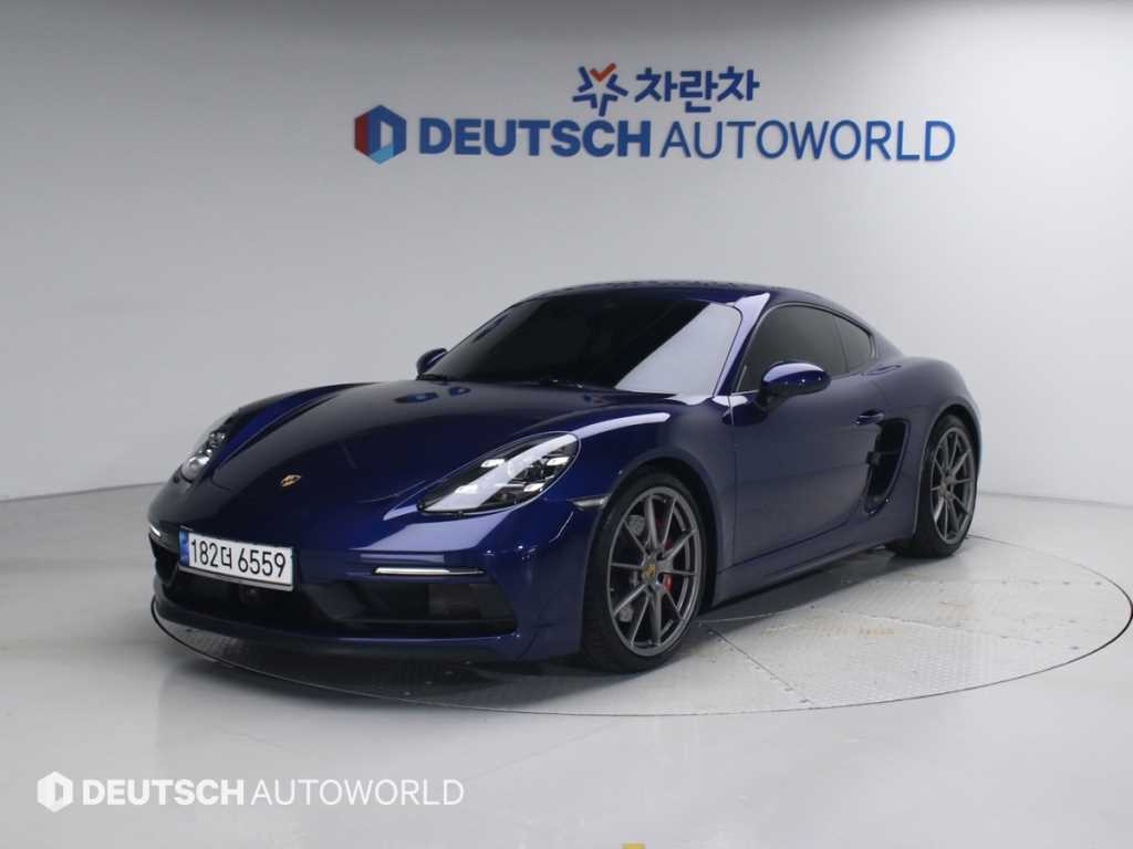 Porsche 718 2021 Azul - Importación desde Corea - HF Imports Iquique - Foto 1