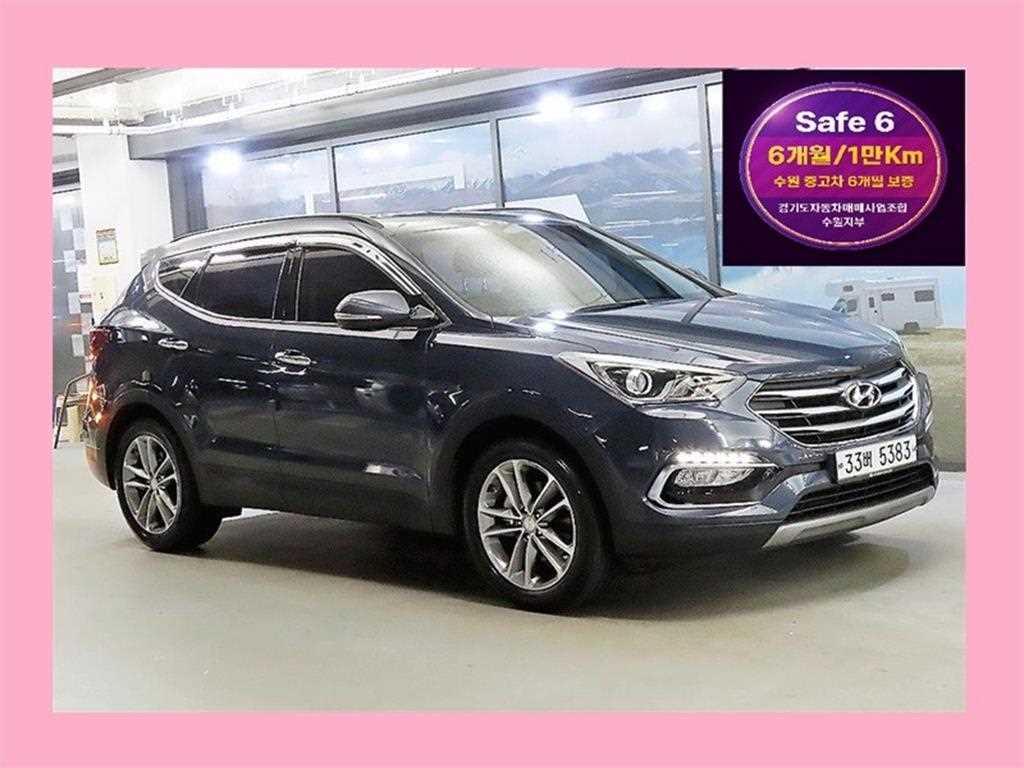 HYUNDAI Santa Fe 2017 Azul - Importación desde Corea - HF Imports Iquique - Foto 1