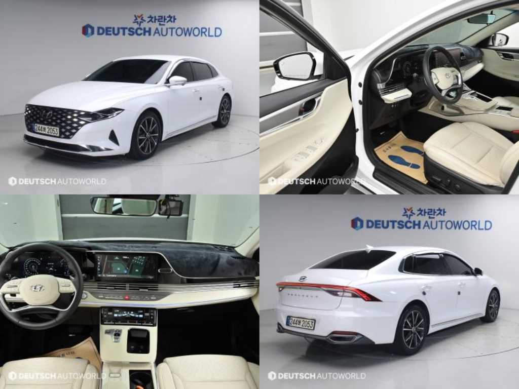 HYUNDAI Grandeur 2021 Blanco - Importación desde Corea - HF Imports Iquique - Foto 1
