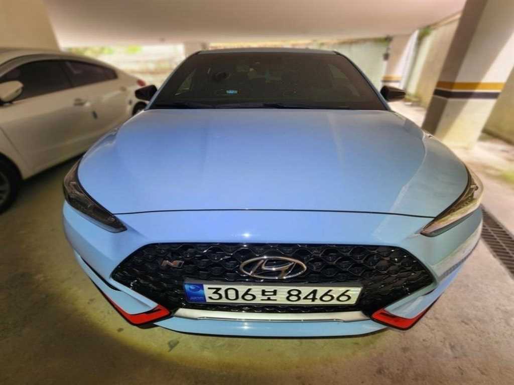 HYUNDAI Veloster 2021 skyblue - Importación desde Corea - HF Imports Iquique - Foto 1