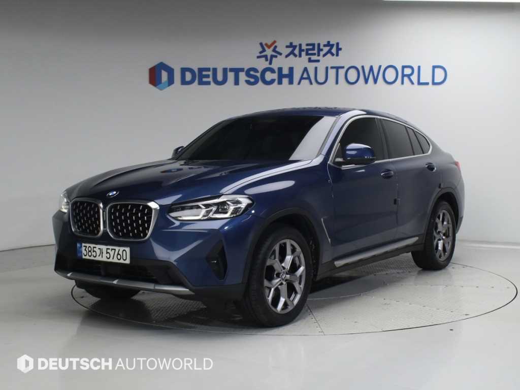 BMW X4 2021 Azul - Importación desde Corea - HF Imports Iquique - Foto 1