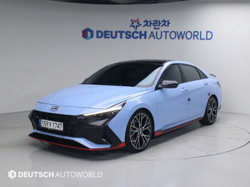 HYUNDAI Avante 2022 Azul - Importación desde Corea - HF Imports Iquique - Foto 1