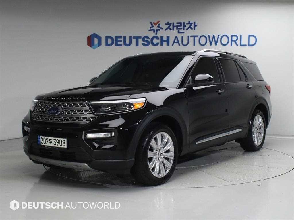 Ford Explorer 2021 Negro - Importación desde Corea - HF Imports Iquique - Foto 1