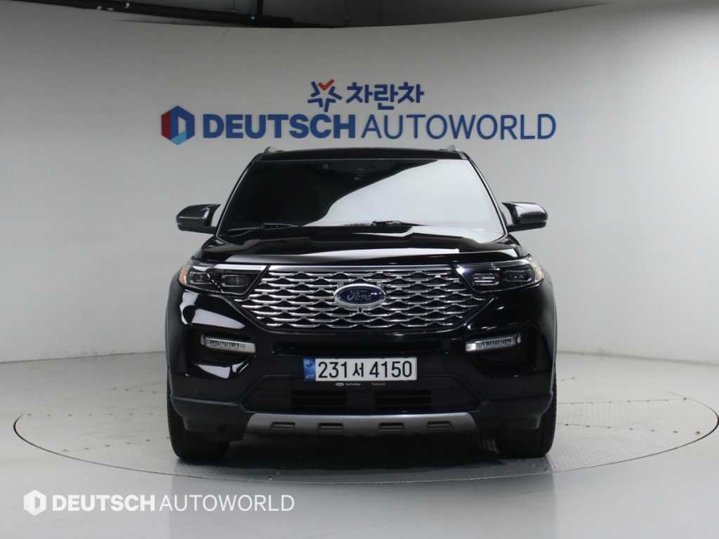 Ford Explorer 2021 Negro - Importación desde Corea - HF Imports Iquique - Foto 1