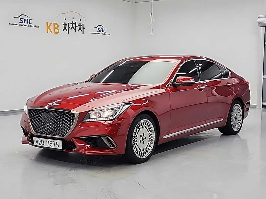 Genesis G80 2019 Rojo - Importación desde Corea - HF Imports Iquique - Foto 1
