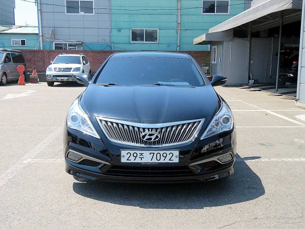 HYUNDAI Grandeur 2015 Negro - Importación desde Corea - HF Imports Iquique - Foto 1