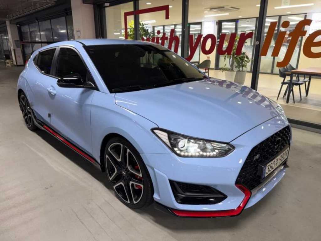 HYUNDAI Veloster 2018 skyblue - Importación desde Corea - HF Imports Iquique - Foto 1