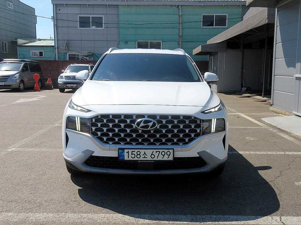 HYUNDAI Santa Fe 2021 Blanco - Importación desde Corea - HF Imports Iquique - Foto 1