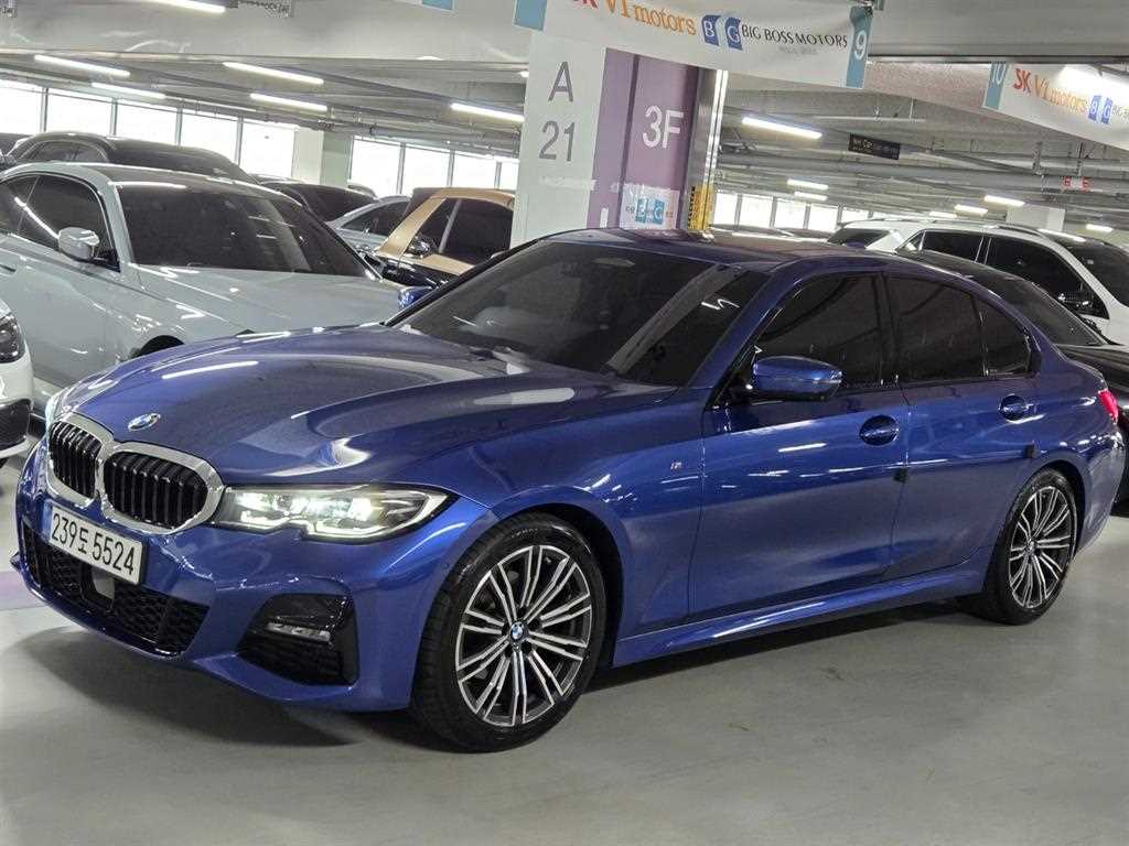BMW 3 series 2021 Azul - Importación desde Corea - HF Imports Iquique - Foto 1