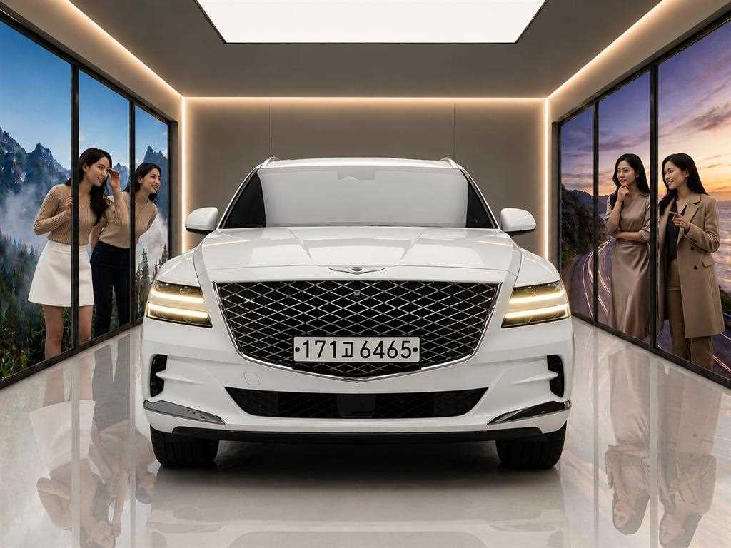 Genesis GV80 2020 Blanco - Importación desde Corea - HF Imports Iquique - Foto 1