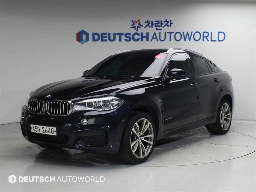 BMW X6 2018 Negro - Importación desde Corea - HF Imports Iquique - Foto 1