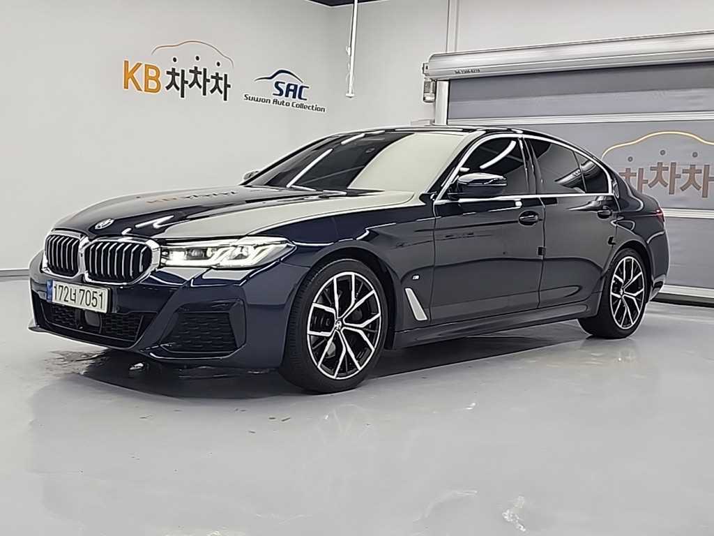 BMW 5 Series 2021 Azul - Importación desde Corea - HF Imports Iquique - Foto 1