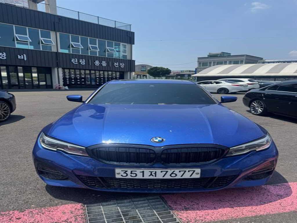 BMW 3 series 2019 Azul - Importación desde Corea - HF Imports Iquique - Foto 1