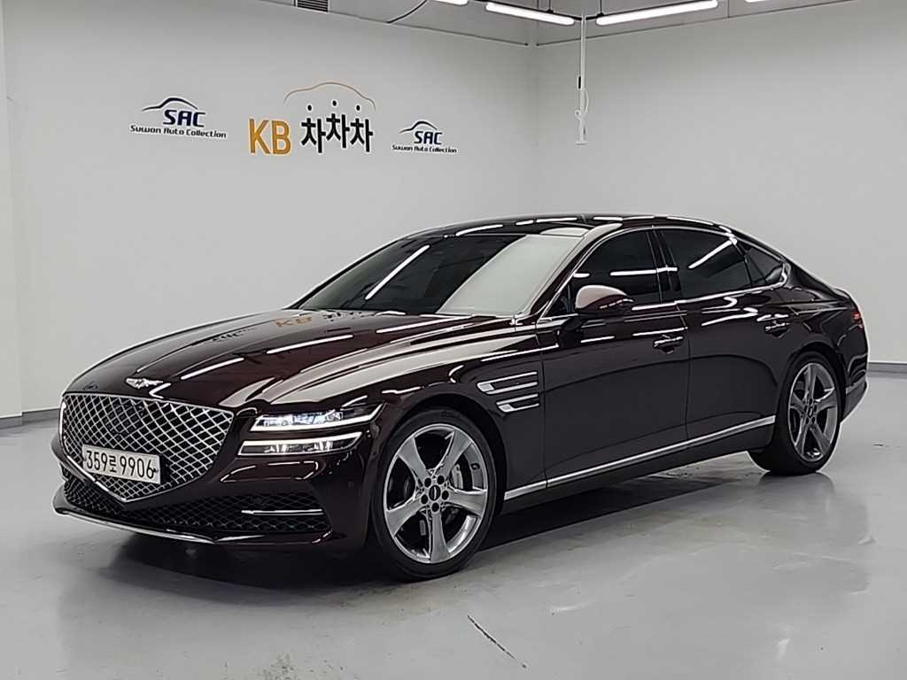 Genesis G80 2020 Rojo - Importación desde Corea - HF Imports Iquique - Foto 1