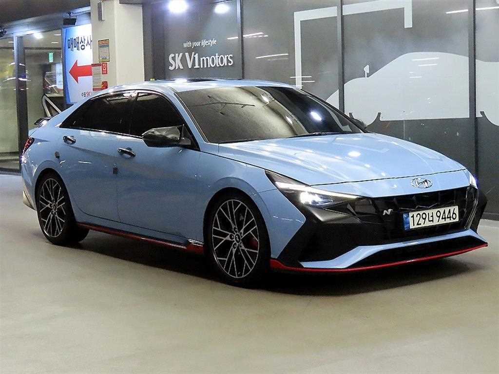 HYUNDAI Avante 2021 Azul - Importación desde Corea - HF Imports Iquique - Foto 1