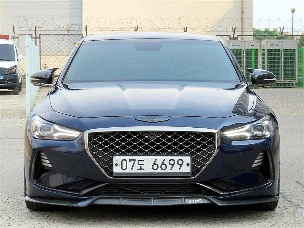 Genesis G70 2018 Azul - Importación desde Corea - HF Imports Iquique - Foto 1