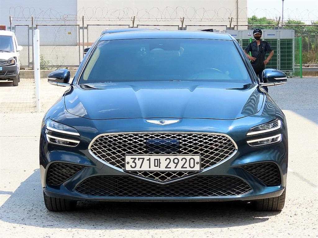 Genesis G70 2022 Azul - Importación desde Corea - HF Imports Iquique - Foto 1