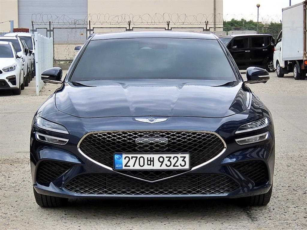Genesis G70 2022 Azul - Importación desde Corea - HF Imports Iquique - Foto 1