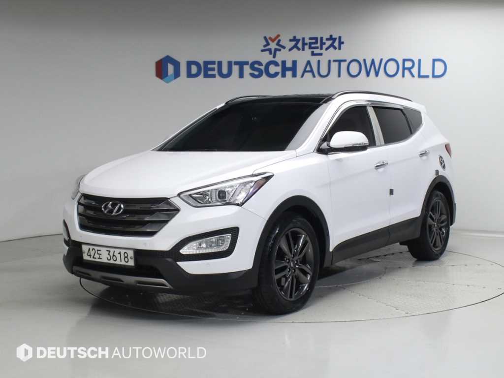 HYUNDAI Santa Fe 2014 Blanco - Importación desde Corea - HF Imports Iquique - Foto 1