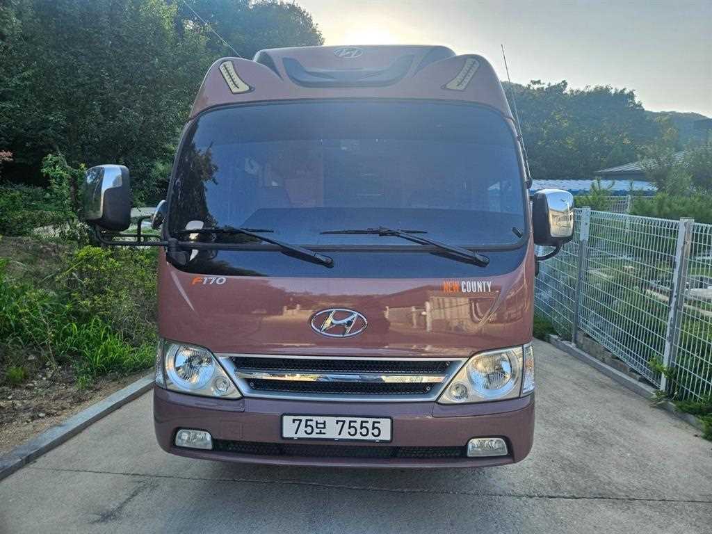 medium and large bus Hyundai bus