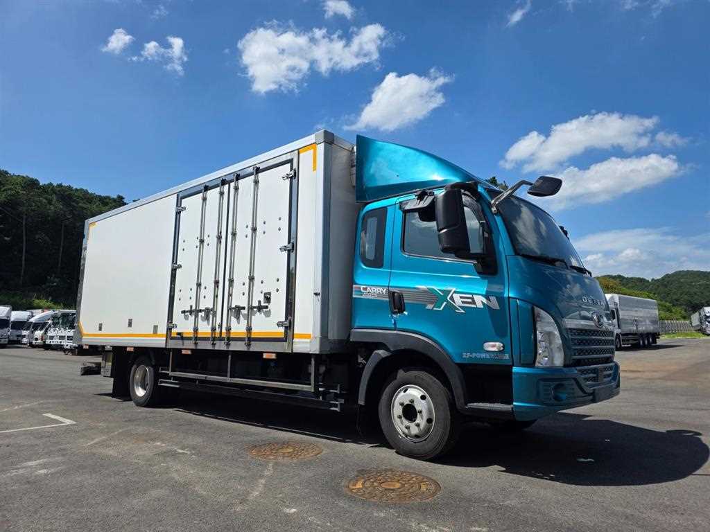 medium and large cargo truck Top