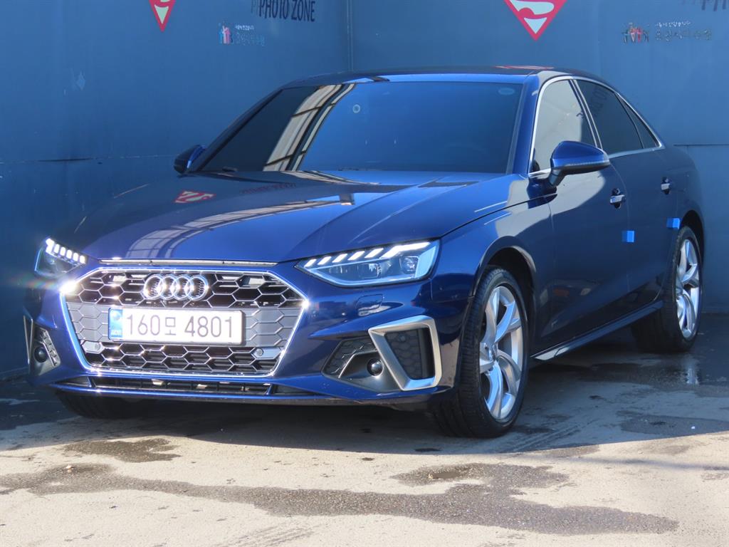 Audi A4 2021 Azul - Importación desde Corea - HF Imports Iquique - Foto 1