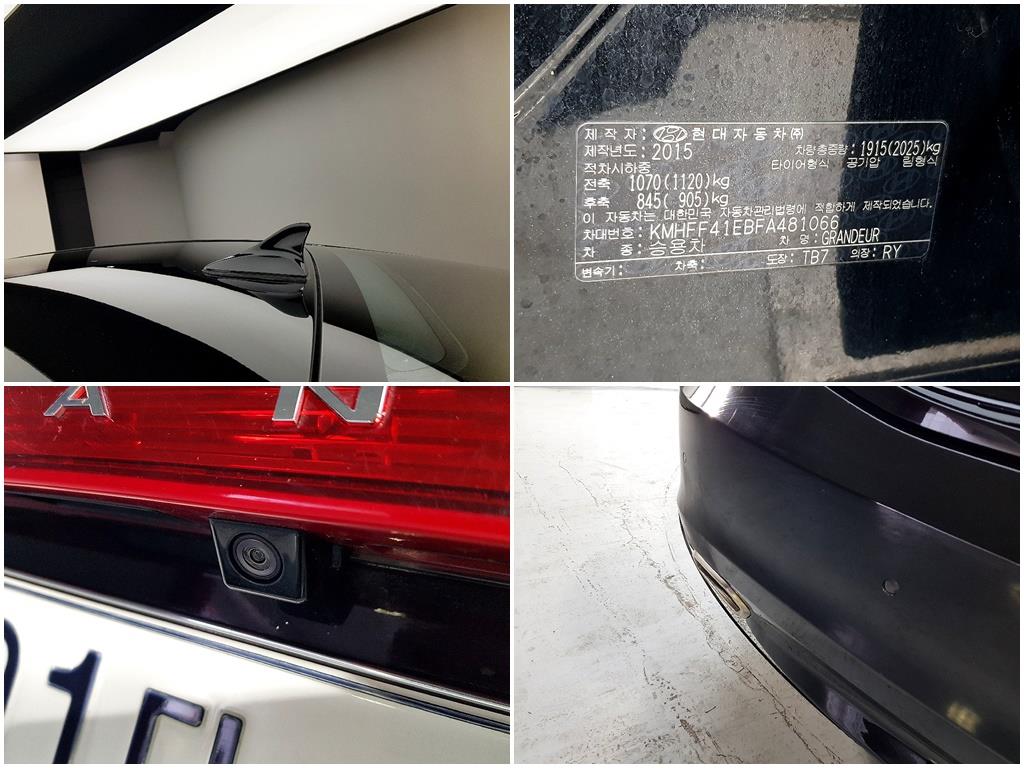 HYUNDAI Grandeur 2015 Negro - Importación desde Corea - HF Imports Iquique - Foto 19