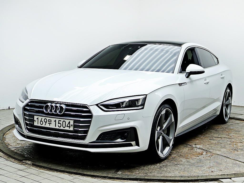 Audi A5 2019 Blanco - Importación desde Corea - HF Imports Iquique - Foto 1