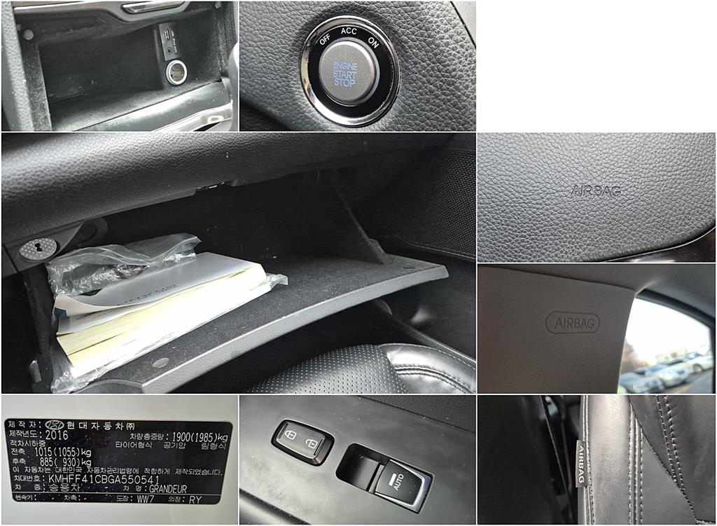 HYUNDAI Grandeur 2016 Blanco - Importación desde Corea - HF Imports Iquique - Foto 16