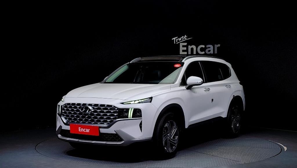 HYUNDAI Santa Fe 2021 Blanco - Importación desde Corea - HF Imports Iquique - Foto 1