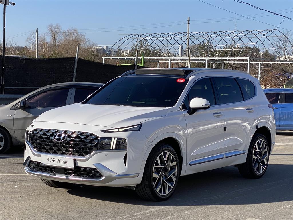 HYUNDAI Santa Fe 2021 Blanco - Importación desde Corea - HF Imports Iquique - Foto 1