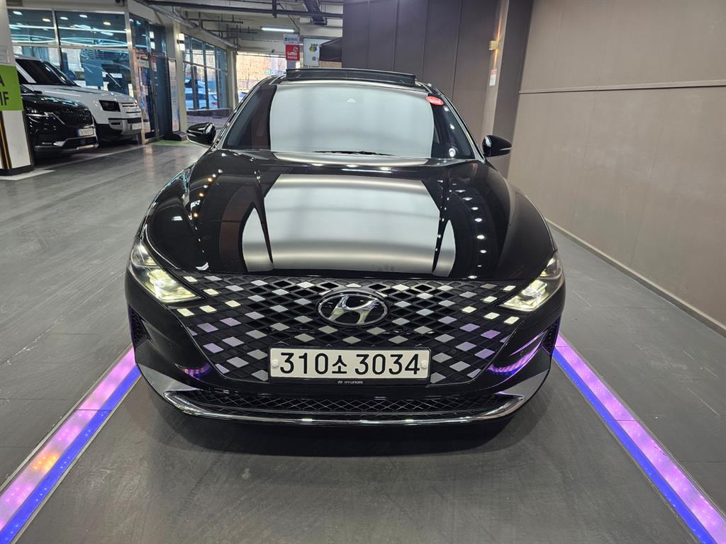 HYUNDAI Grandeur 2021 Negro - Importación desde Corea - HF Imports Iquique - Foto 1