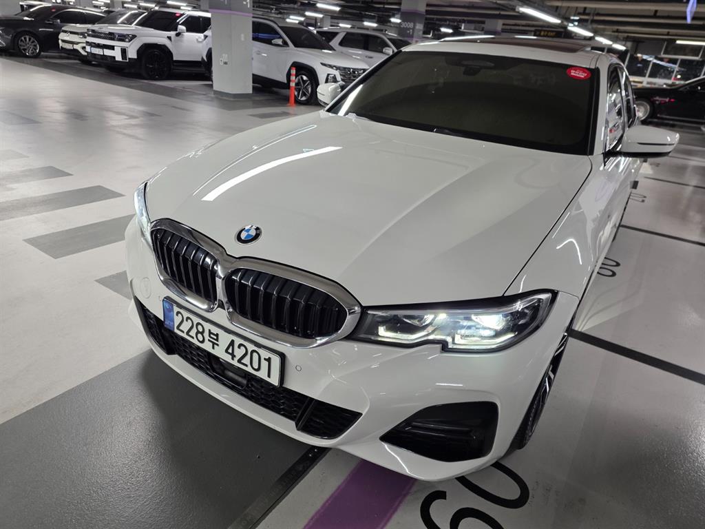 BMW 3 series 2021 Blanco - Importación desde Corea - HF Imports Iquique - Foto 1