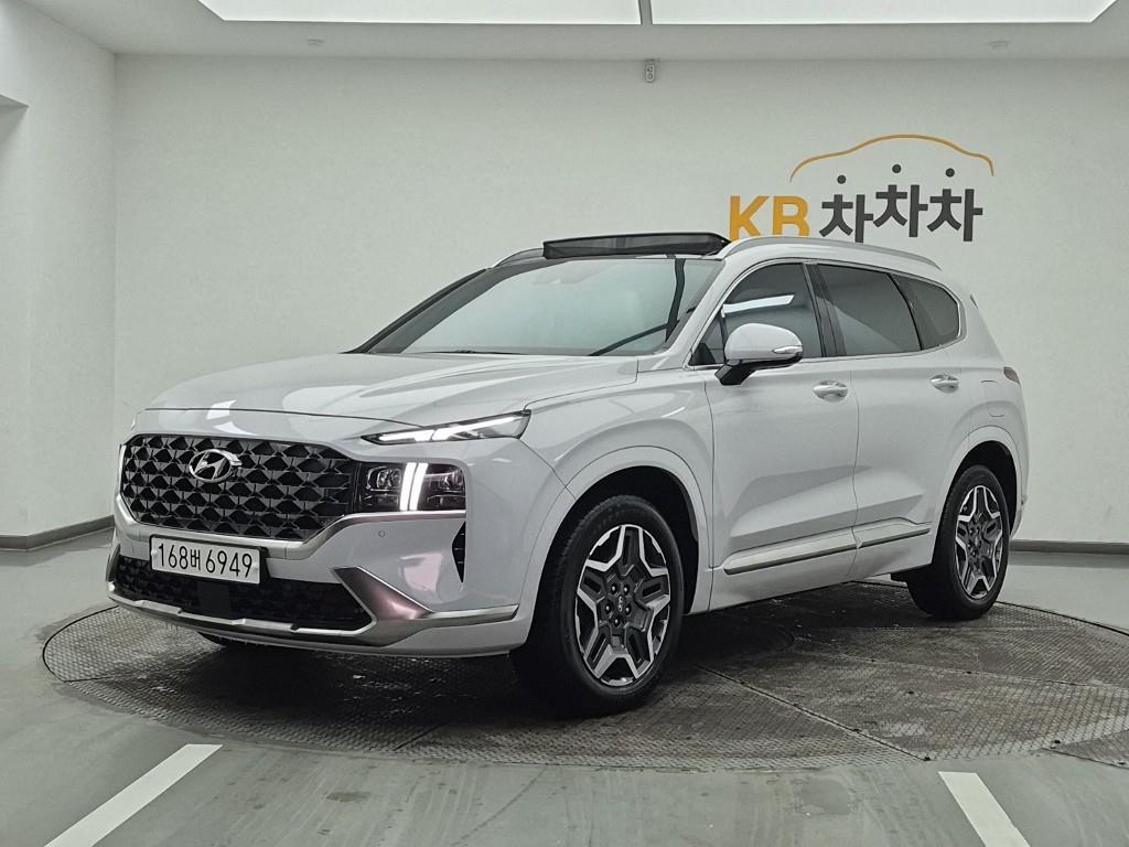 HYUNDAI Santa Fe 2021 Blanco - Importación desde Corea - HF Imports Iquique - Foto 1