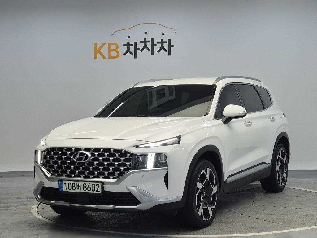 HYUNDAI Santa Fe 2021 Blanco - Importación desde Corea - HF Imports Iquique - Foto 1