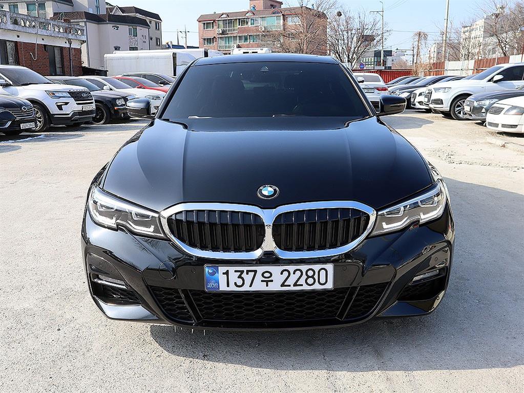 BMW 3 series 2021 Negro - Importación desde Corea - HF Imports Iquique - Foto 1
