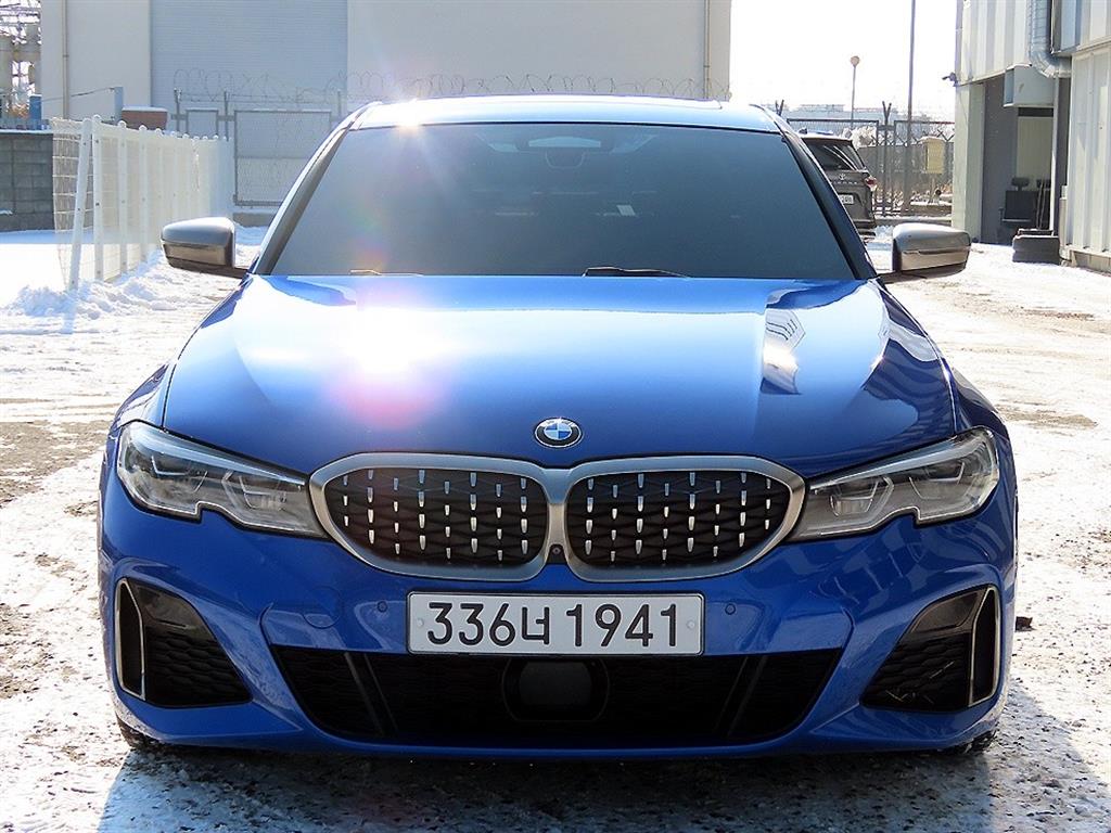 BMW 3 series 2020 Azul - Importación desde Corea - HF Imports Iquique - Foto 1