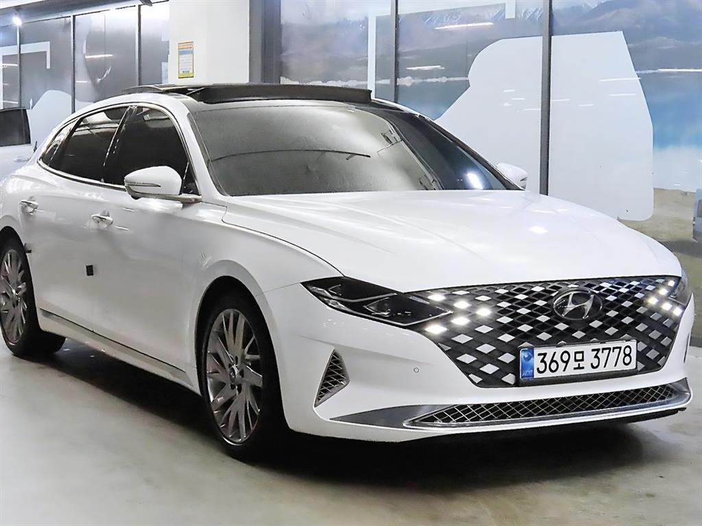 HYUNDAI Grandeur 2021 the color of pearl - Importación desde Corea - HF Imports Iquique - Foto 1