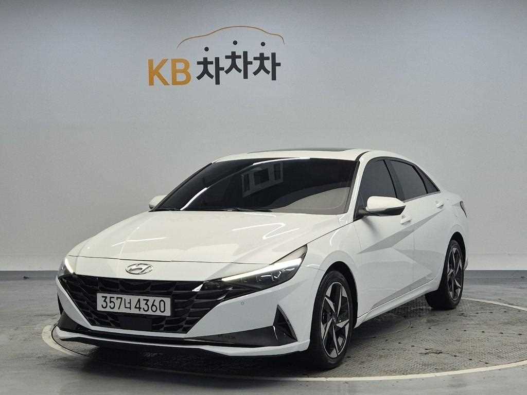 HYUNDAI Avante 2021 Blanco - Importación desde Corea - HF Imports Iquique - Foto 1