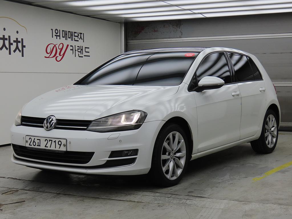 Volkswagen Golf 2014 Blanco - Importación desde Corea - HF Imports Iquique - Foto 1