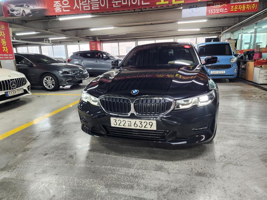 BMW 3 series 2022 Negro - Importación desde Corea - HF Imports Iquique - Foto 1